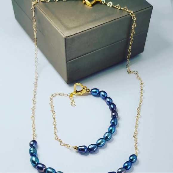 Tahitian Pearl necklace - Picture 3 of 4